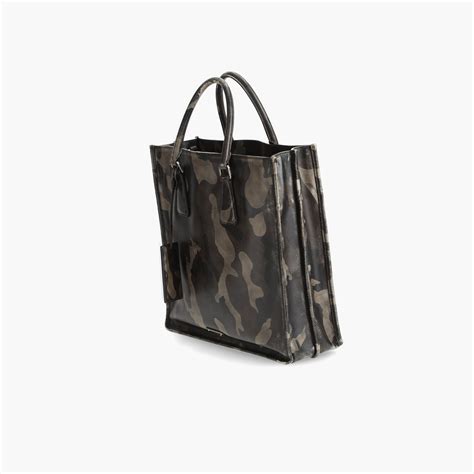 prada saffiano camouflage tote|prada saffiano tote used.